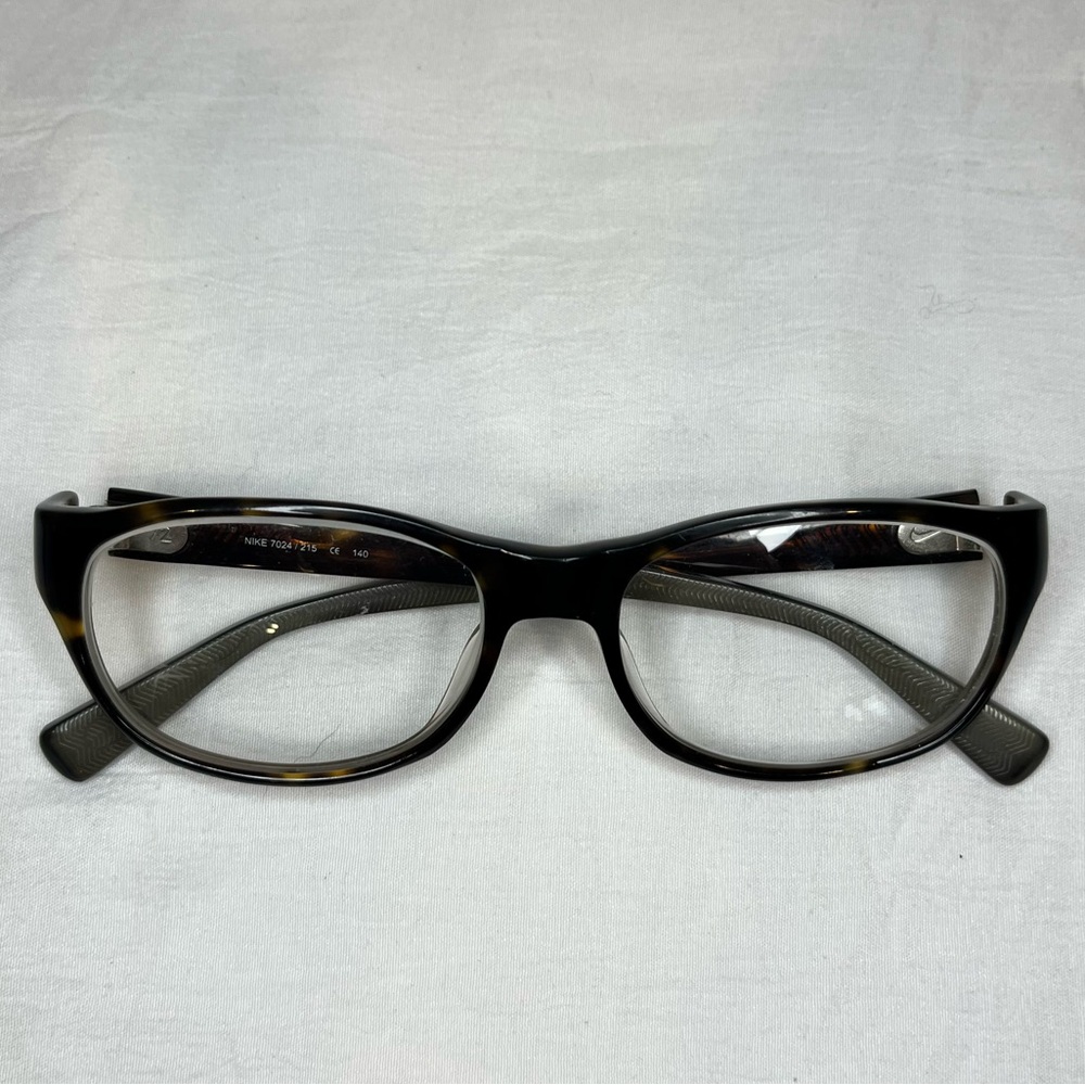 Nike 7024 215 Dark Tortoise Shell  Eyeglasses Frames 1207 140 Designer Men Women